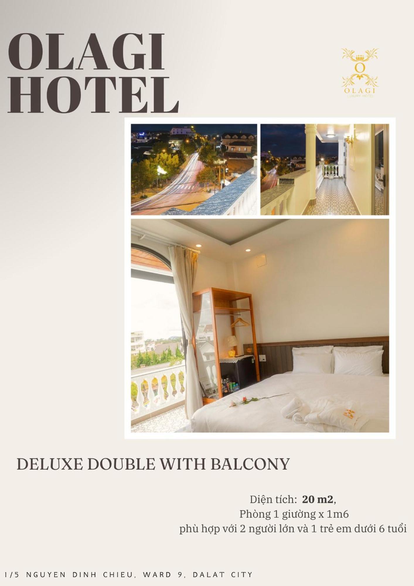Olagi Hotel Đà Lạt Extérieur photo